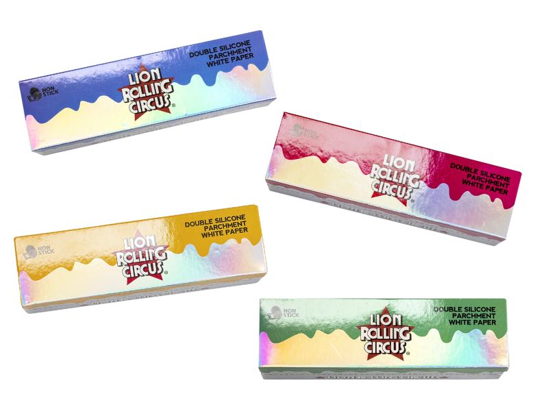 Papel Para Rosin Parchment Silver 10 mt. Lion Rolling Circus